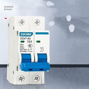 DZ47-63A  2P 50A miniature circuit breaker for controlling and protecting circuits