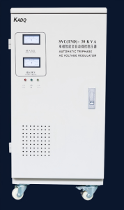 50KVA SVC (TND) series industrial fully automatic single-phase AC voltage regulator