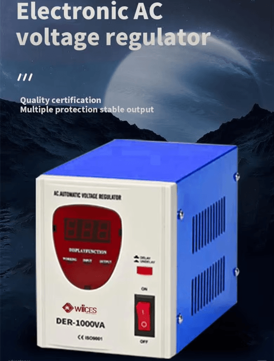 Reliable voltage stabilization SVC DER 1000VA 110V digital automatic Voltage stabilizer