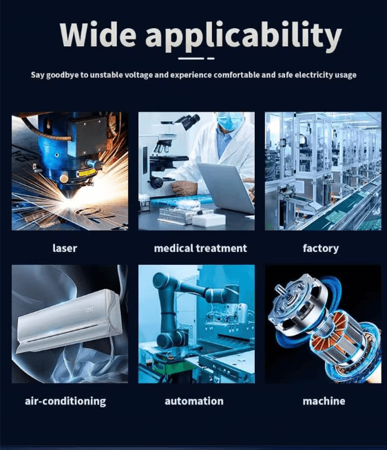 Portable voltage stabilizer SVC DER 2000VA 110V digital automatic Voltage Regulator