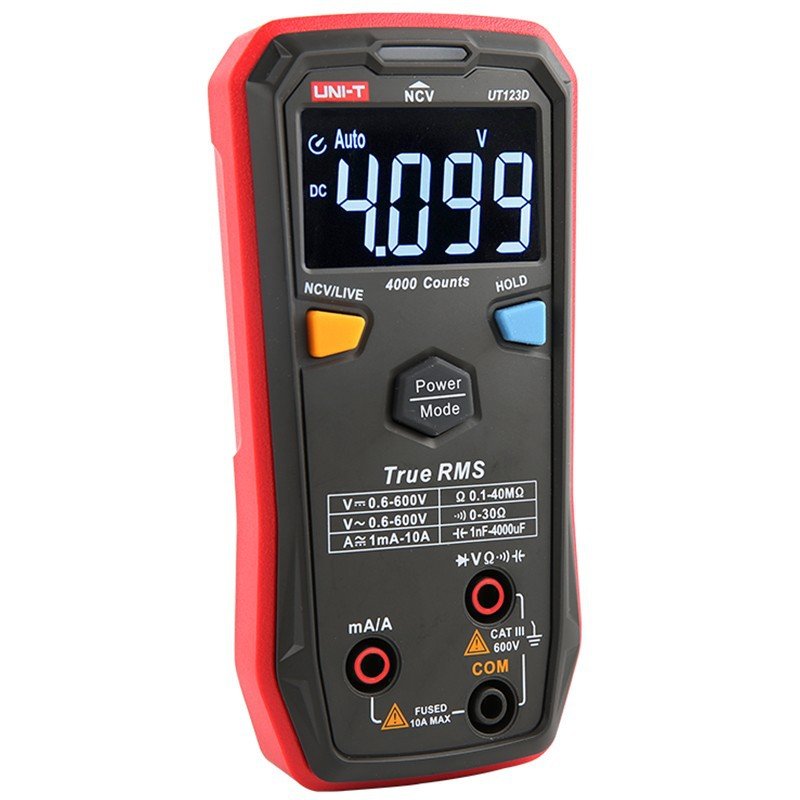 Digital multimeter intelligent automatic recognition AC/DC current voltage resistance capacitance tester