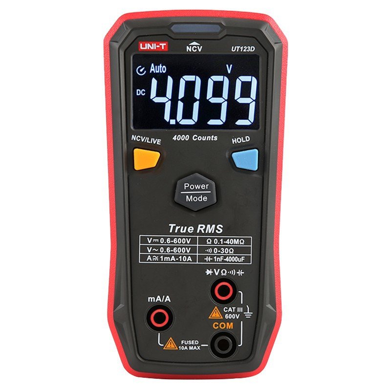 Digital multimeter intelligent automatic recognition AC/DC current voltage resistance capacitance tester