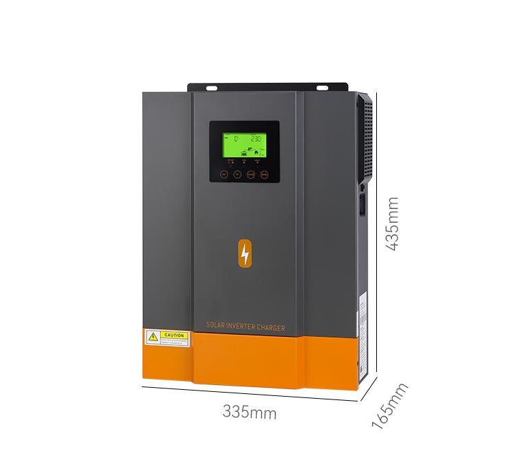 High Quality Single-phase DC AC Intelligent Low-frequency Solar Inverter 12V 24V  Inverter Pure Sine Wave Solar Hybrid Inverter for Home Solar Systems