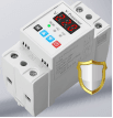 ZS1-V adjustable voltage single display Electronic relay Self resetting overvoltage and undervoltage protector ZS1-V adjustable voltage single display Electronic relay Self resetting overvoltage and undervoltage protector