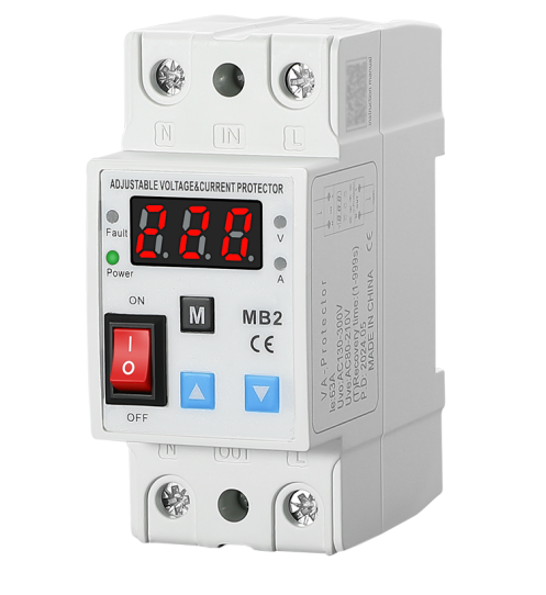 ZS2-VA Adjustable Voltage and Current Ship Type Electronic relay Self resetting overvoltage and undervoltage protector